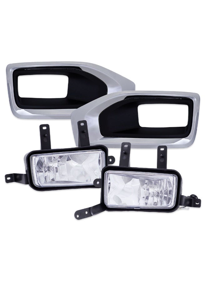 DLAA Pack of 2 Front Halogen GM775 Fog Lamp Only with Chrome Cover Suitable for Yukon/Denali 2015 | 1 Year International Warranty - Image 2